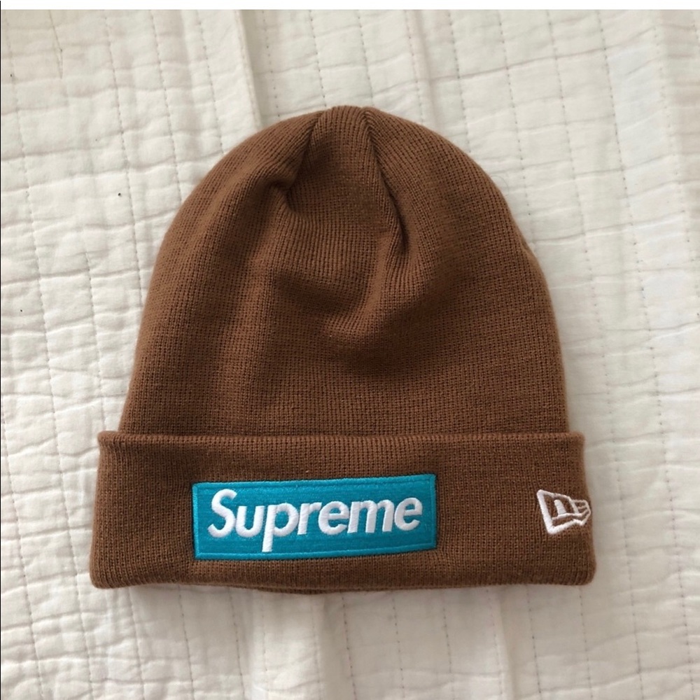 Supreme Box Logo Beanie FW18 Rust